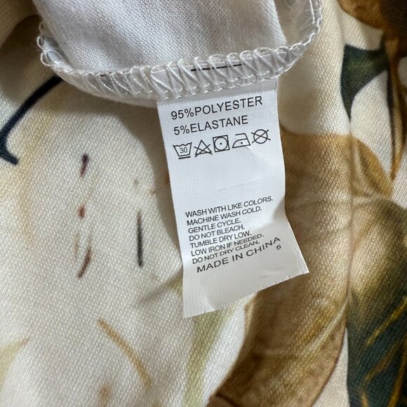 Women’s XL Fall Leaves Long Sleeve Tee – Autumn Print Shirt – New - Picture 4 of 4